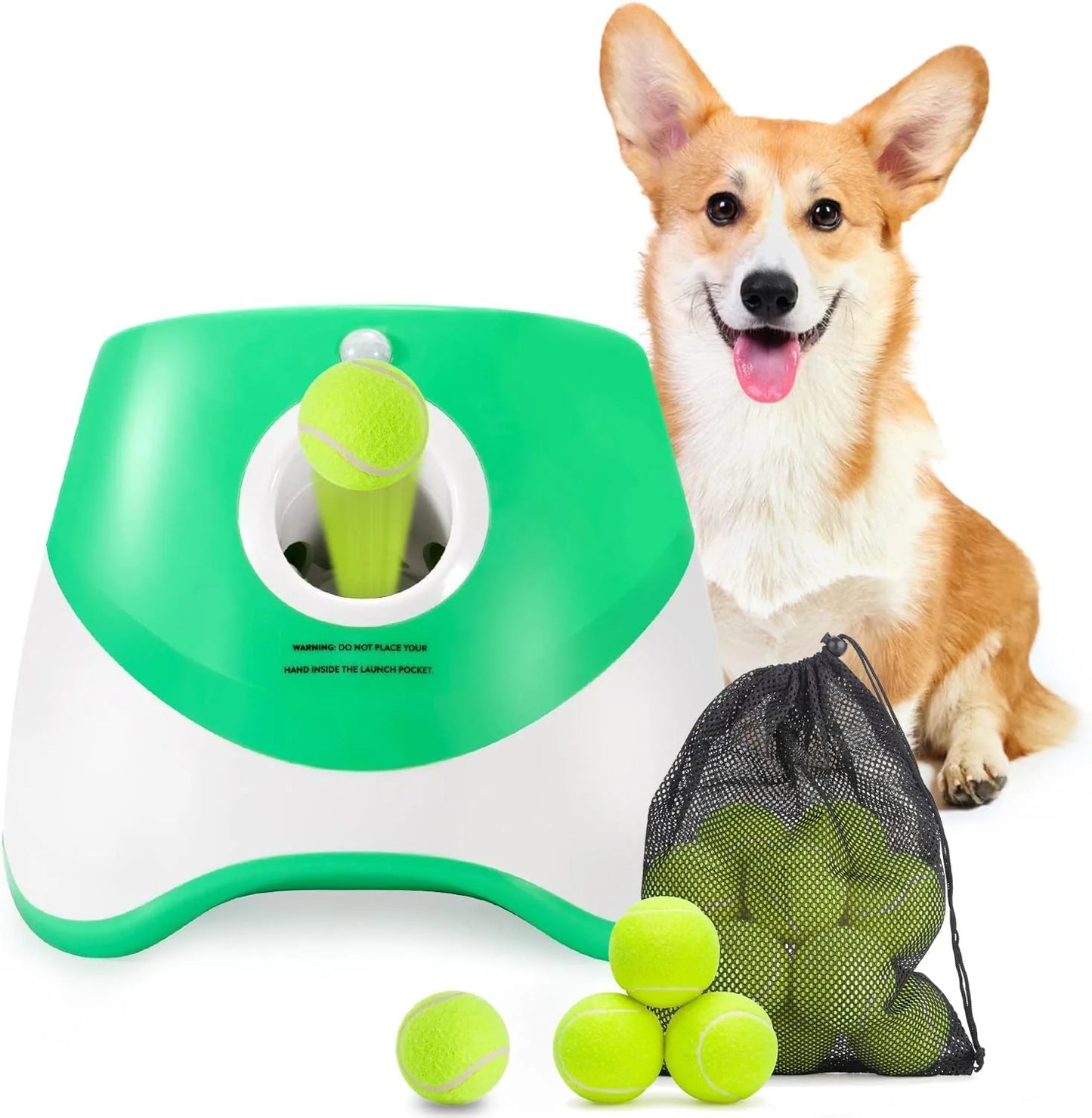 Automatic Dog Ball Thrower With 3 Distance Settings product image