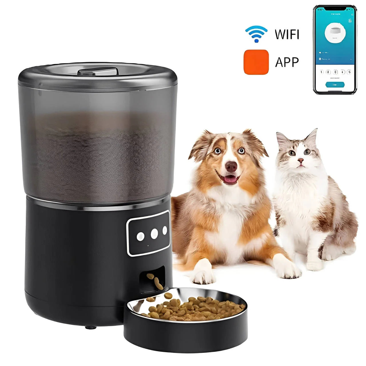 Automatic Smart Pet Feeder For Cats Dogs product image