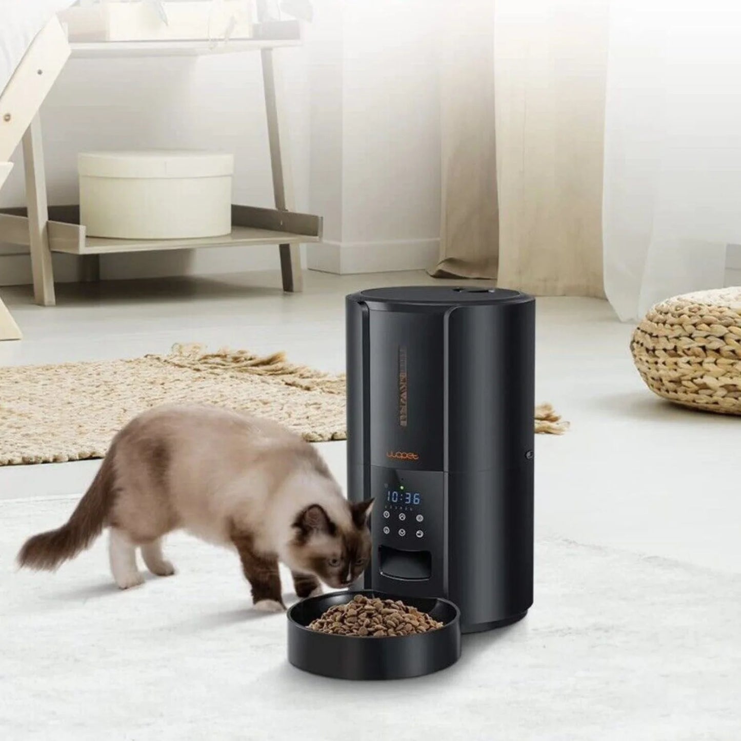 Exclusive Large Automatic Dog Cat Time Pet Food Feeder Dispenser product image