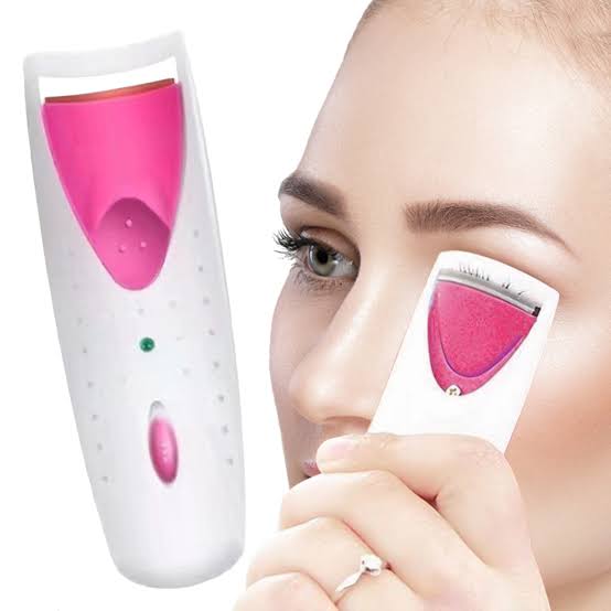 Portable Electric Heated Eyelash Mascara Falsies Curler product image