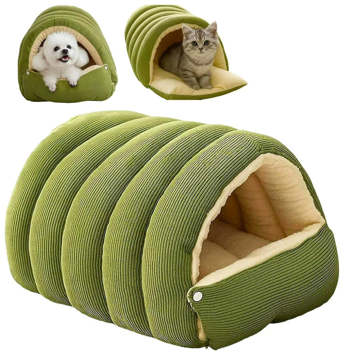 Removable and Washable Winter Closed off Cat Bed product image