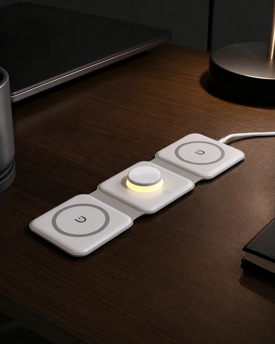 3 In 1 Travel Charger in use