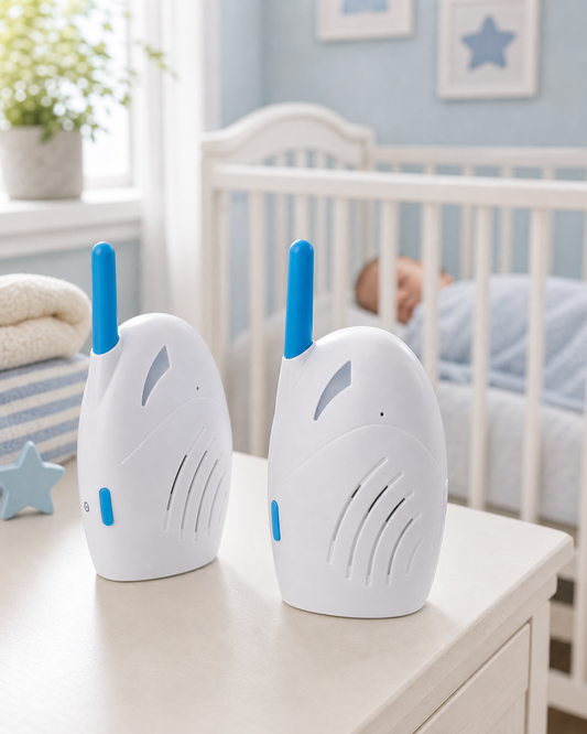 Audio Baby Monitor, Wireless Walkie-Talkie in use