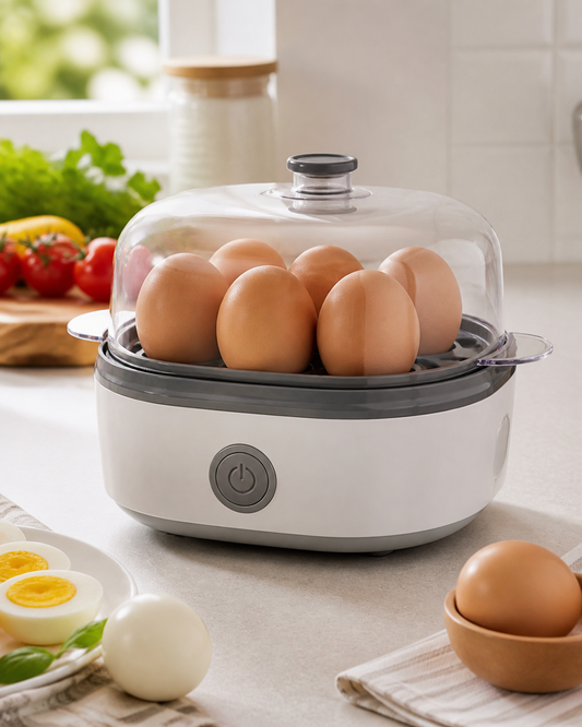 Egg Cooker in use