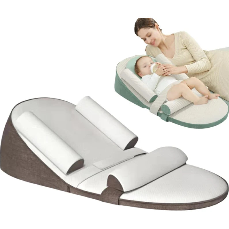 Baby Wedge Side Sleeping Pillow Bed Reflux Anti Roll Newborn Bed product image