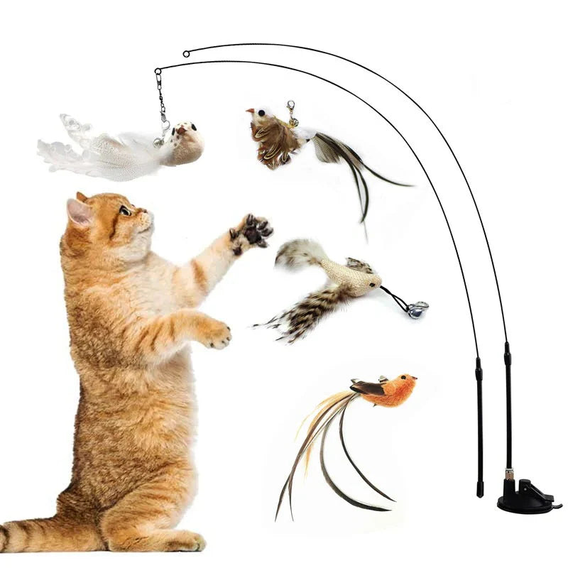 Bird Simulation Toy Set for Cats product image