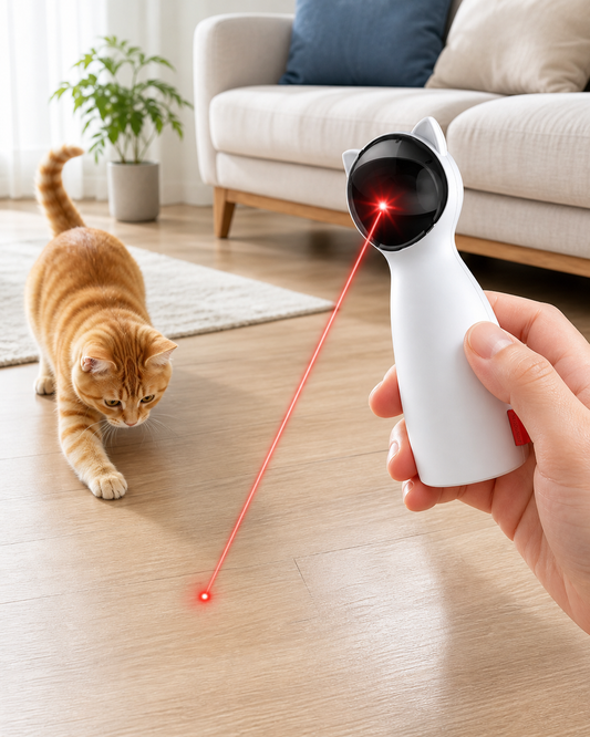 Cat Laser Toy in use