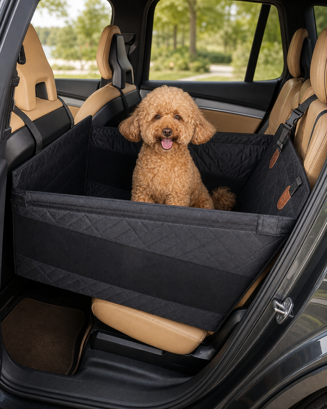 Dogs Hard Floor Single Seat in use