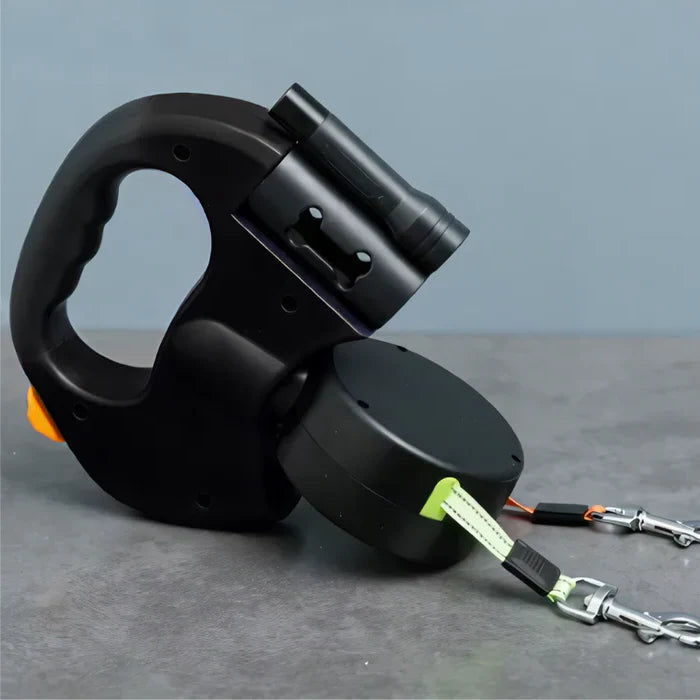Dual Dog Leash - TangleFree - LED Light & 360° Swivel product image