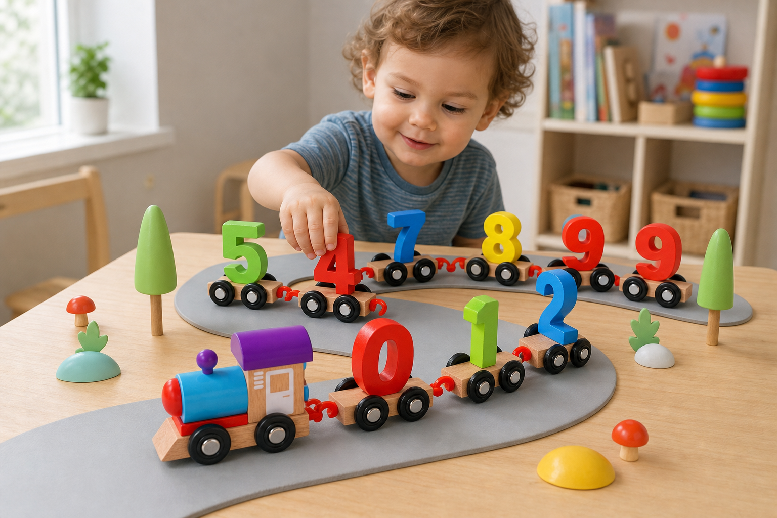 Educational Toy For Children 1 to 3 years old in use