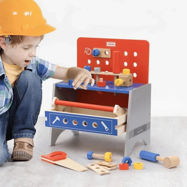 Exclusive Kids Pretend Play Realistic Work Tool Bench Toy product image