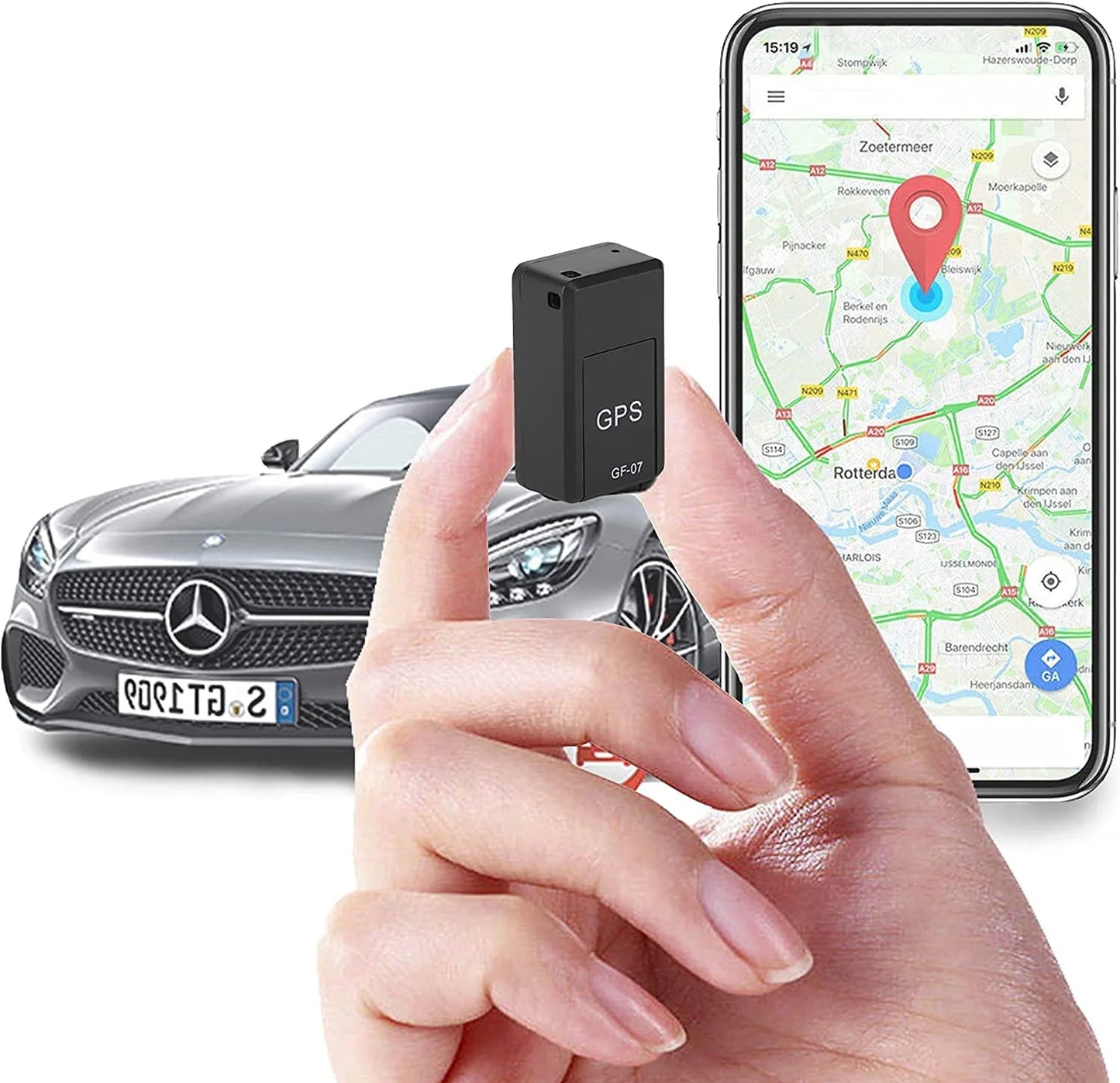 Mini GPS Tracker Magnetic Real-time Car Truck Vehicle Locator product image