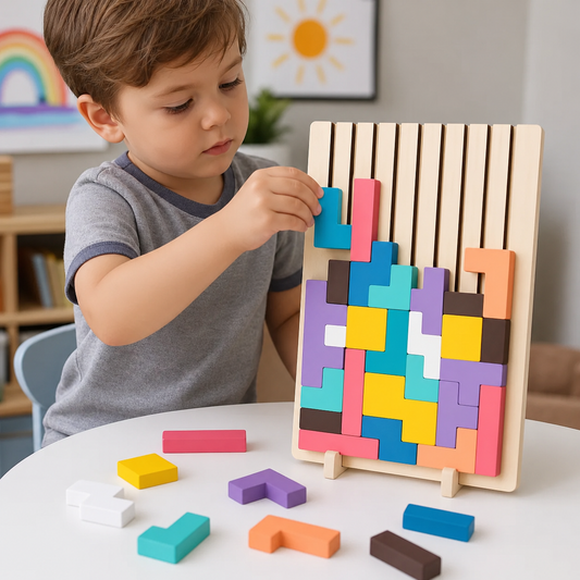 Montessori Toys in use