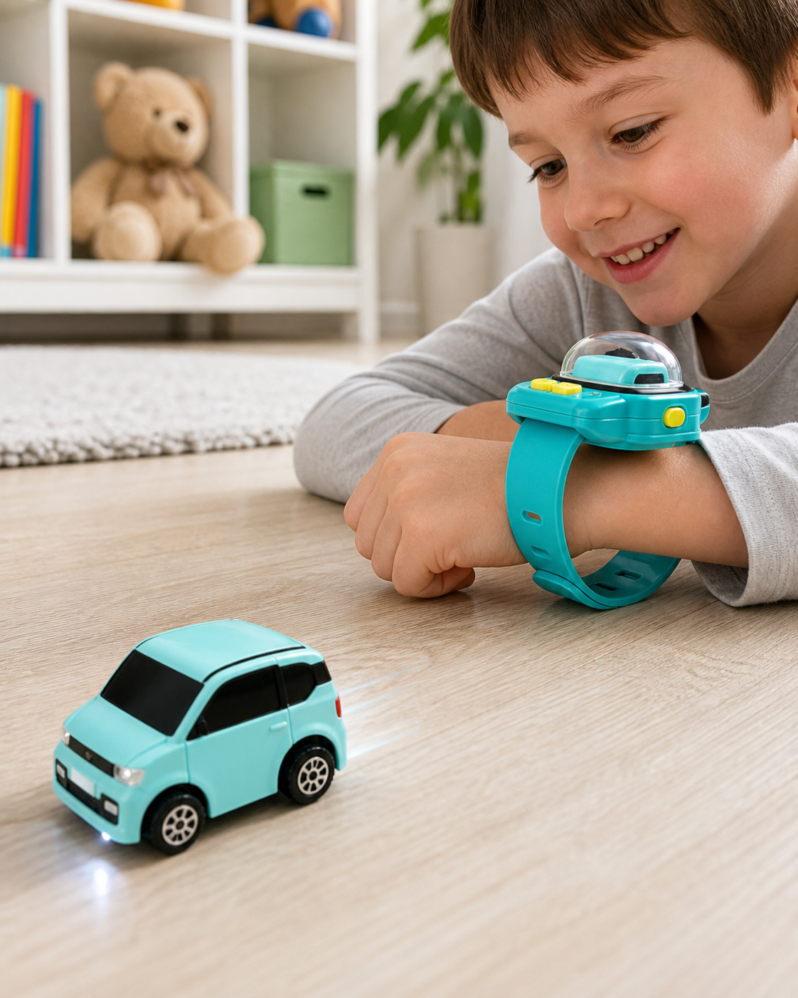 New Arrival Watch Remote Control Car Toy in use