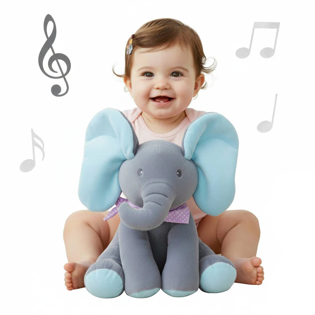 Peek a boo Talking Elephant toy product image