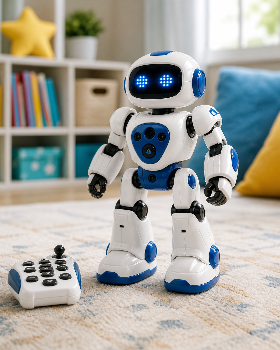 Remote Control Robot Toy in use