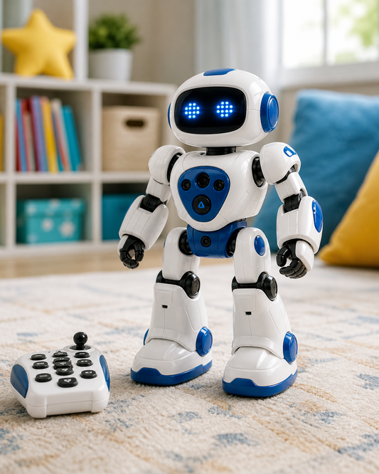 Remote Control Robot Toy in use