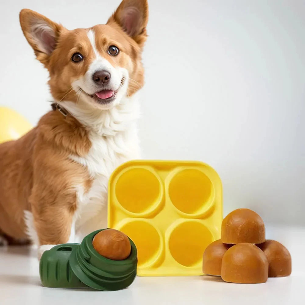Silicone Dog Slow Feeder & Refillable Dog Chew Toy product image