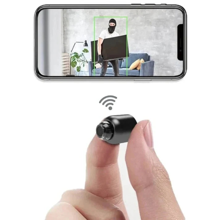 Small WiFi Security Camera Night Vision Wireless HD Kids Pet Safety Monitoring product image