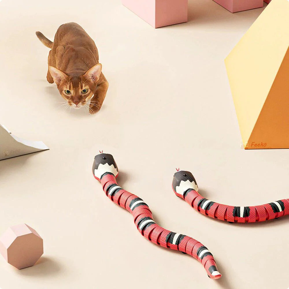 Smart Sensor Interactive Snake Toy For Cats product image