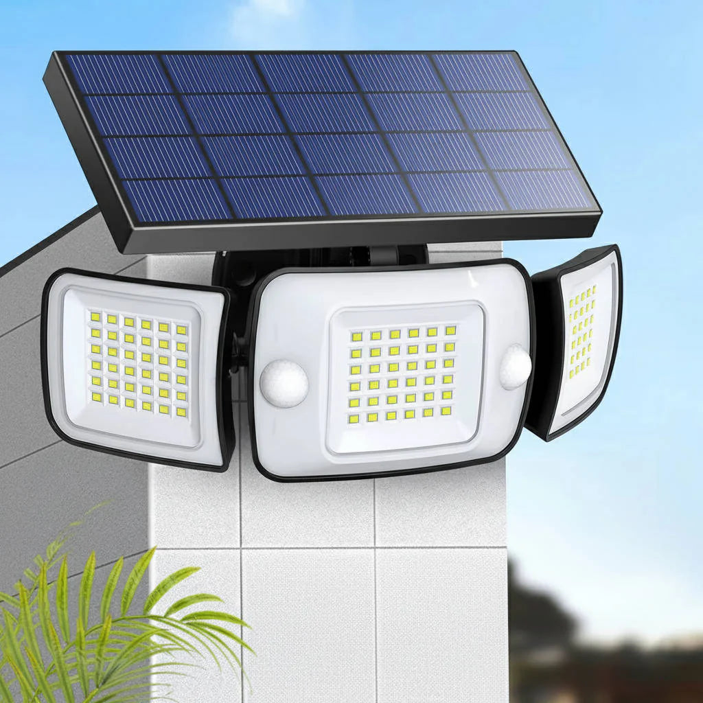 Solar Powered Flood Lights With Motion Sensor product image