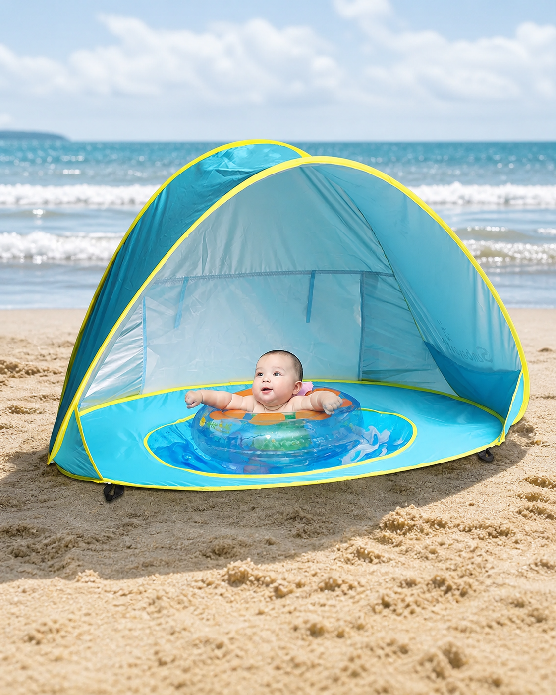Ultra Resistant & Waterproof UV Tent in use