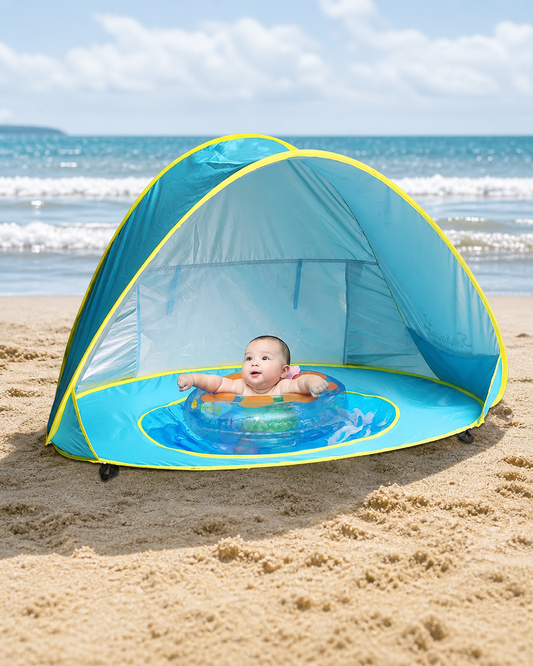 Ultra Resistant & Waterproof UV Tent in use
