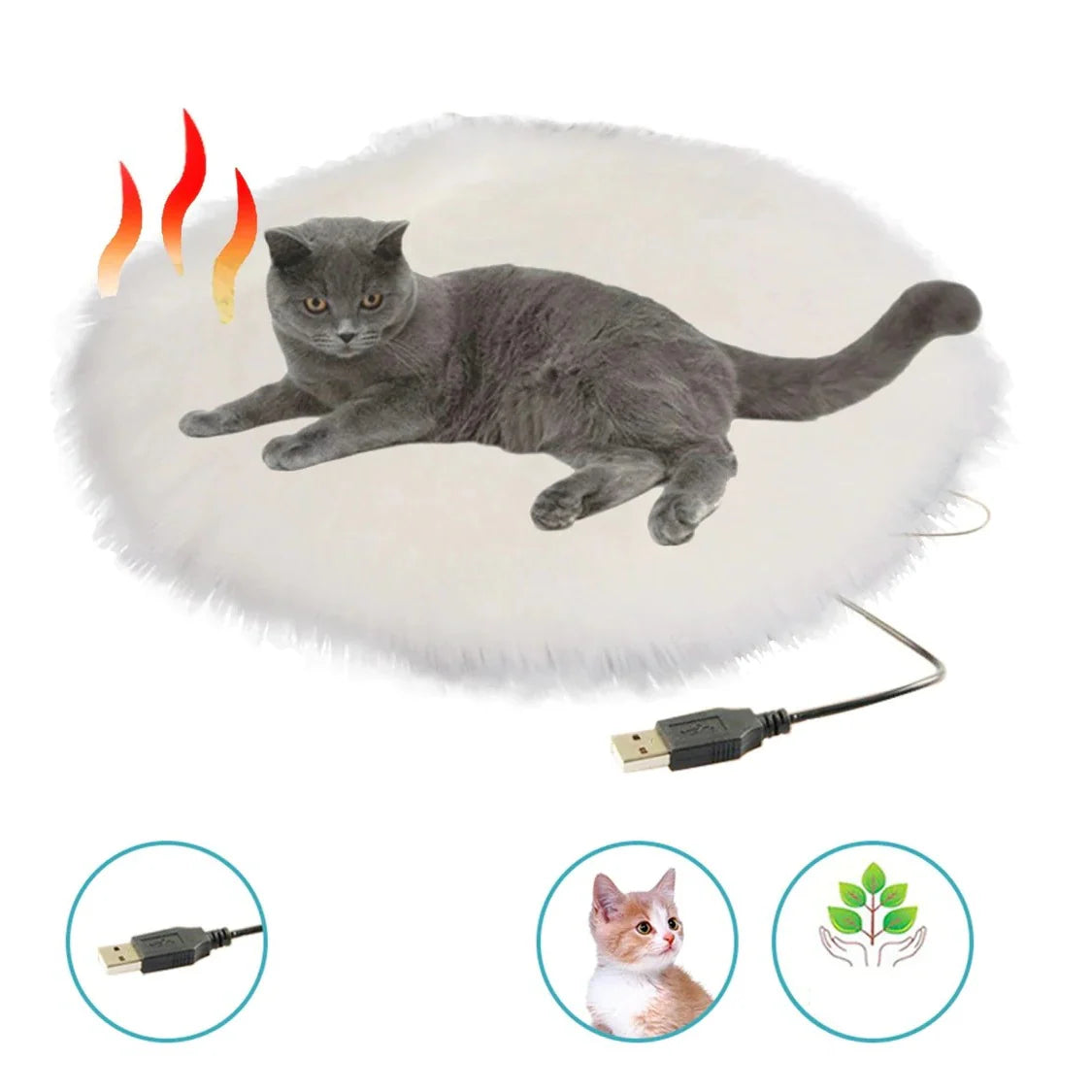 USB Heated Pet Cushion product image
